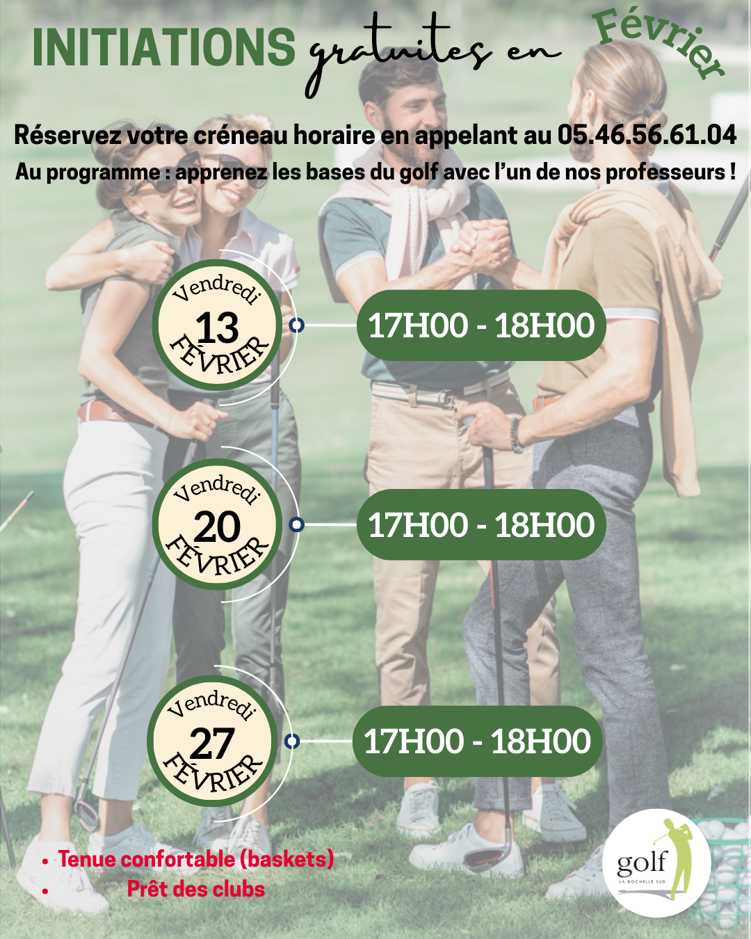 ' Osez le golf fevrier