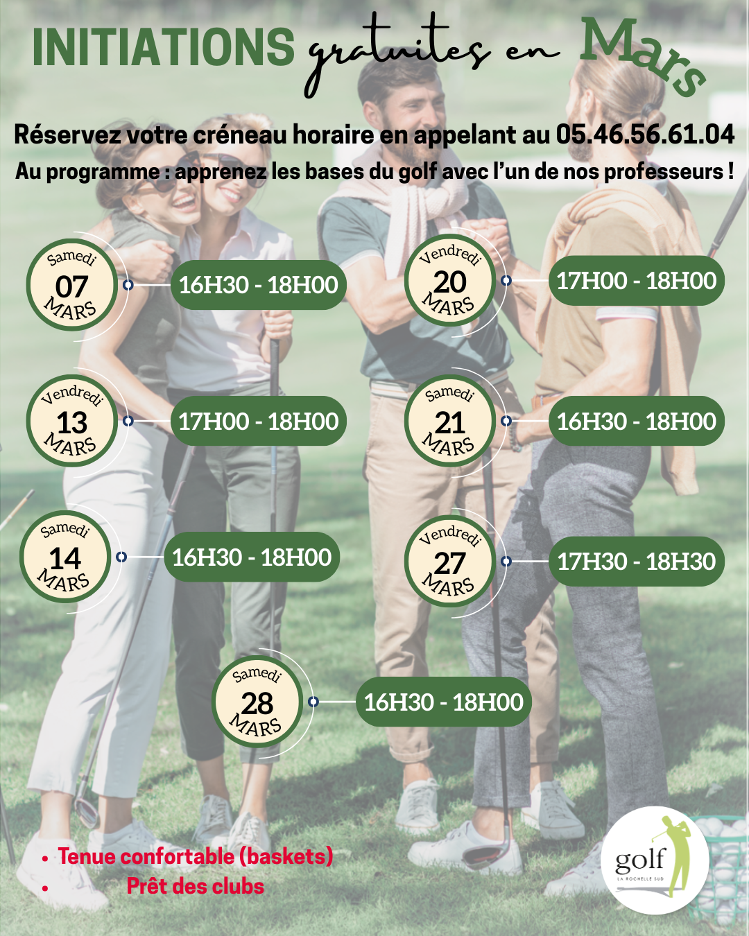 ' Osez le golf mars